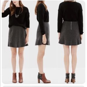 Madewell wool skirt size 2